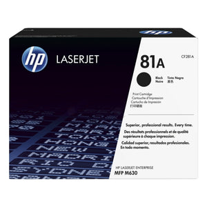 Original HP 81A / CF281A Toner schwarz · 10.500 Seiten