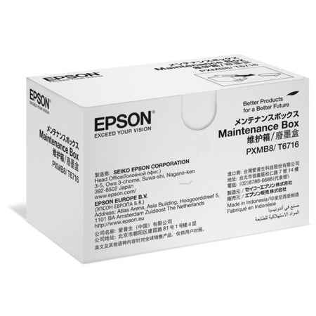 Original Epson C13T671600 / T6716 Resttintenbehälter, 50.000 Seiten, Inhalt 19,9 ml