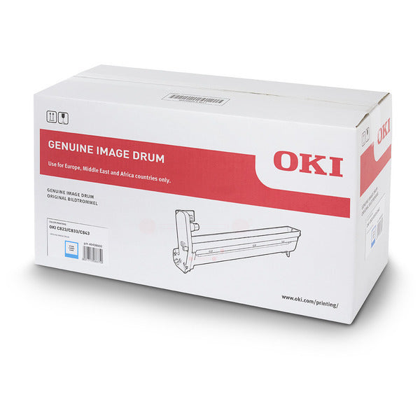 Original OKI 46438003 Drum Kit cyan, 30.000 Seiten