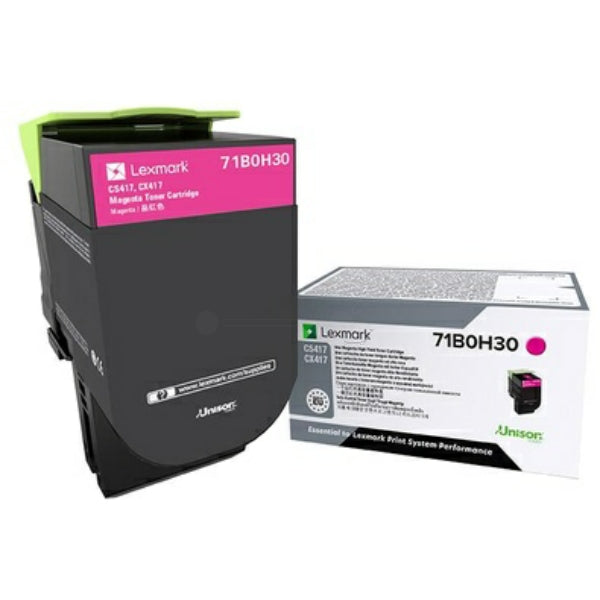 Original Lexmark 71B0H30 Toner-Kit magenta, 3.500 Seiten
