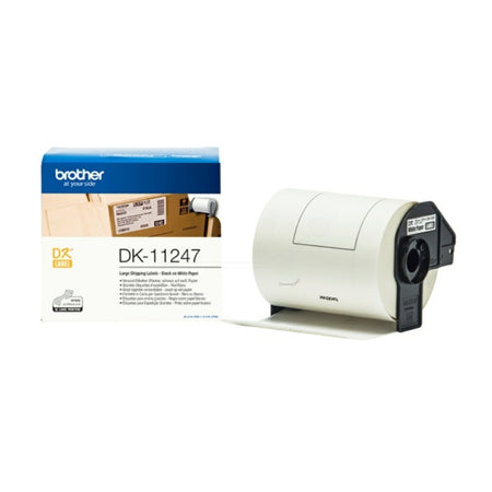 Original Brother DK-11247 DirectLabel Etiketten weiss 103mm x 164 mm, Inhalt 180 pcs