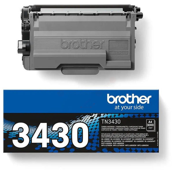 Original Brother TN-3430 Toner-Kit, 3.000 Seiten