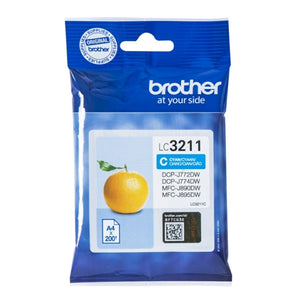 Original Brother LC-3211 Tintenpatrone cyan