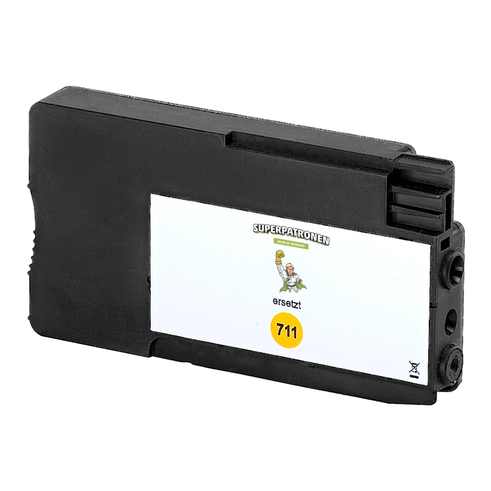 Kompatibel für HP CZ132A / 711 Tintenpatrone gelb, Inhalt 29 ml