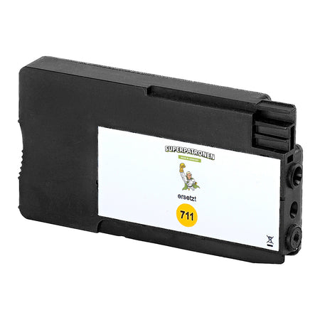 Kompatibel für HP CZ132A / 711 Tintenpatrone gelb, Inhalt 29 ml