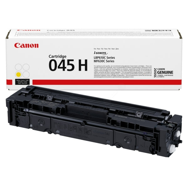 Original Canon 1243C002 / 045H Tonerkartusche gelb High-Capacity, 2.200 Seiten