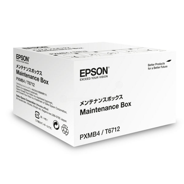 Original Epson C13T671200 / T6712 Resttintenbehälter, 75.000 Seiten