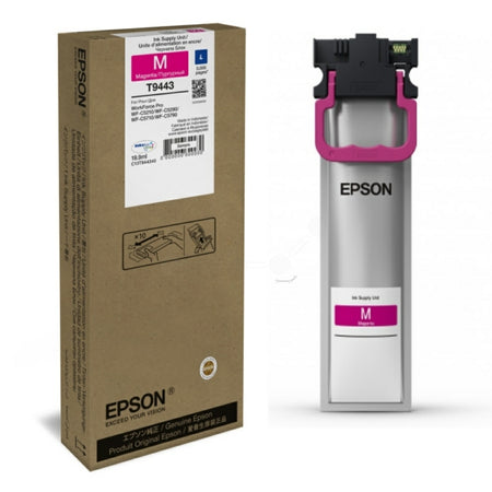 Original Epson C13T944340 / T9443 Tintenpatrone magenta, 3.000 Seiten, Inhalt 19,9 ml