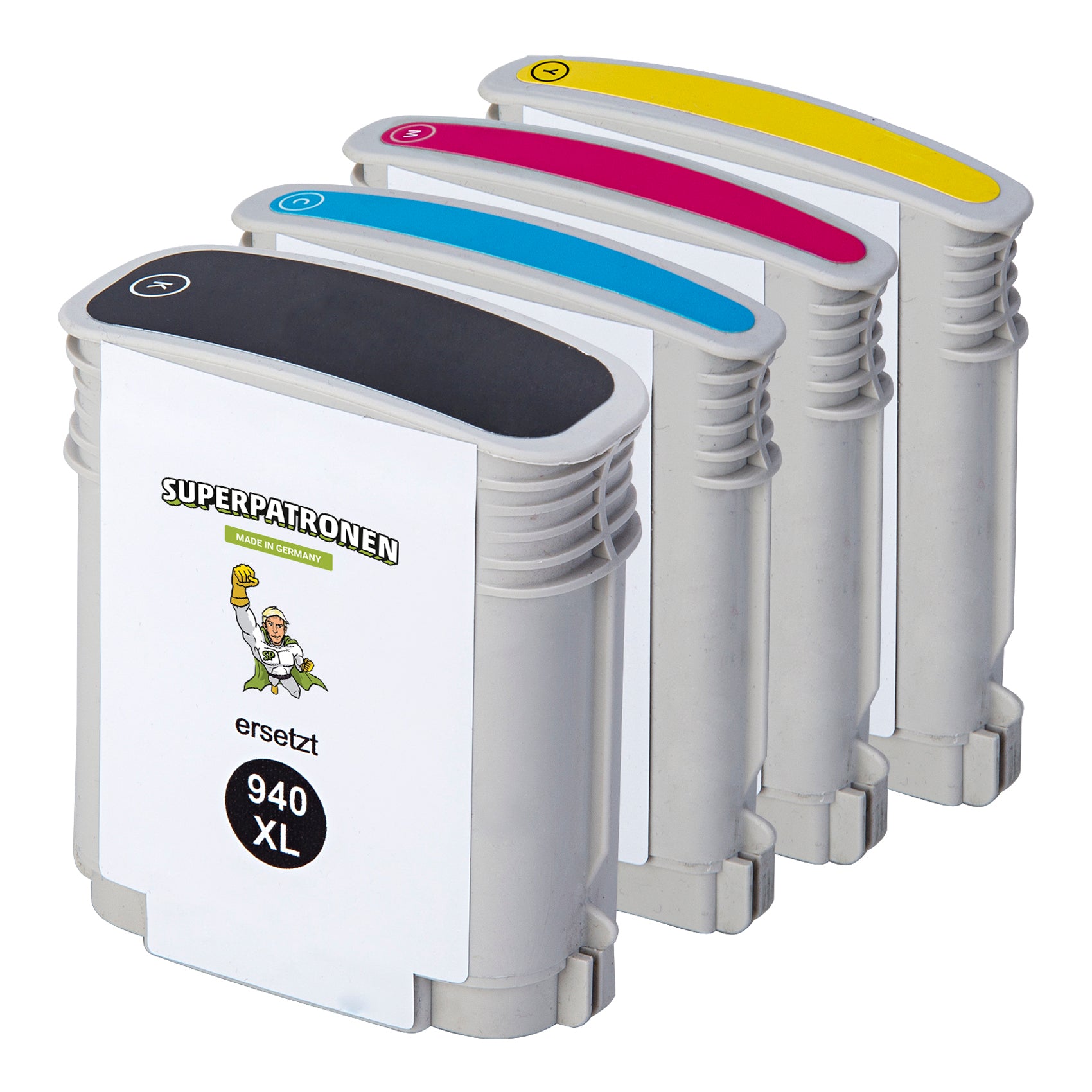 Kompatibel für HP C2N93AE / 940XL Tintenpatrone MultiPack Bk,C,M,Y, Inhalt 2200pg + 3x1400pg