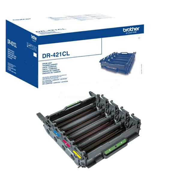 Original Brother DR-421CL Drum Kit Bk,C,M,Y, 50.000 Seiten, Inhalt VE=4