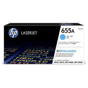 Original HP 655A / CF451A Toner cyan · 10.500 Seiten