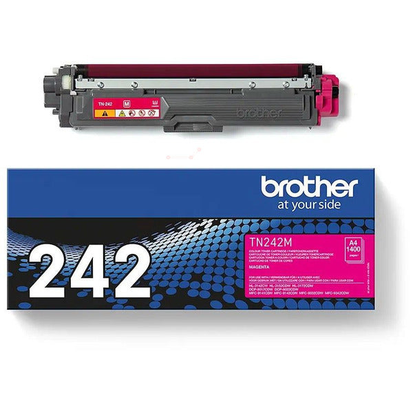 Original Brother TN-242M Toner-Kit magenta, 1.400 Seiten