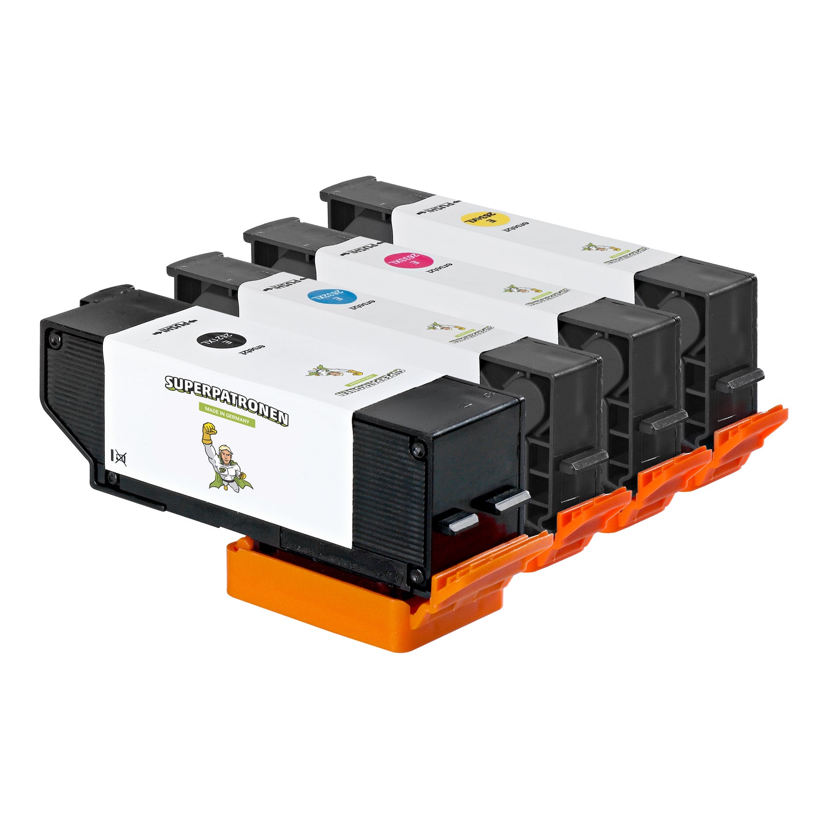 Kompatibel für Epson C13T26364010 / 26XL,C13T26364510 / 26XL Tintenpatrone MultiPack Bk,C,M,Y XL, Inhalt 500pg + 3x700pg