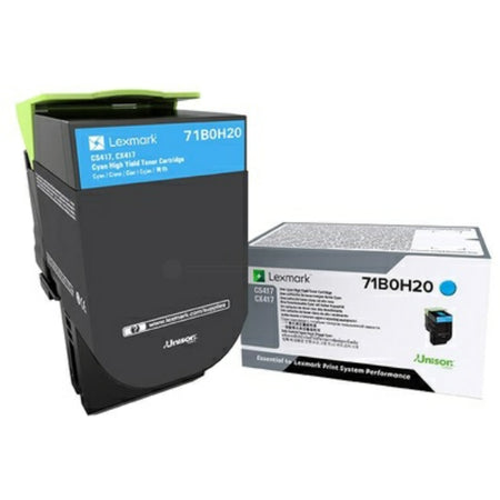 Original Lexmark 71B0H20 Toner-Kit cyan, 3.500 Seiten