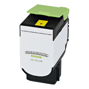 Refill Lexmark 802S Toner gelb · 2.000 Seiten