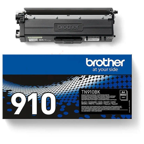 Original Brother TN-910BK Toner-Kit schwarz, 9.000 Seiten