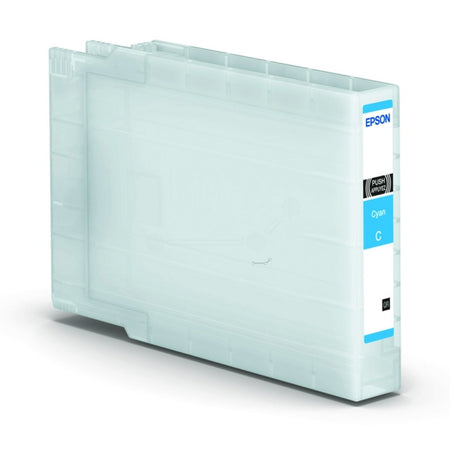 Original Epson C13T908240 / T9082 Tintenpatrone cyan XL, 4.000 Seiten, Inhalt 39 ml