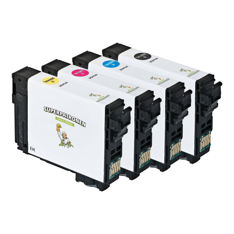 Kompatibel für Epson C13T29964010 / 29XL Tintenpatrone MultiPack Bk,C,M,Y, Inhalt 470pg + 3x450pg