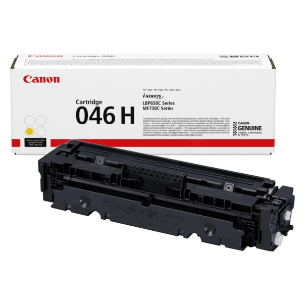Original Canon 1251C002 / 046H Tonerkartusche gelb High-Capacity, 5.000 Seiten