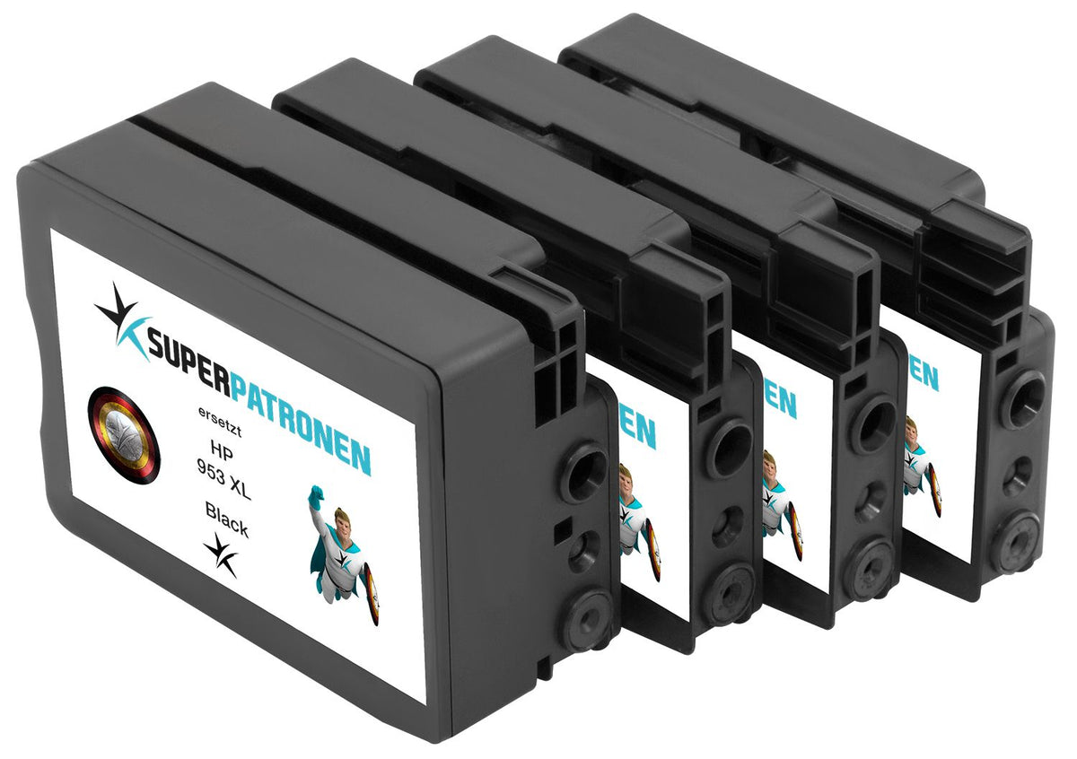 Kompatibel für HP 3HZ52AE / 953XL Tintenpatrone MultiPack Bk,C,M,Y, Inhalt 2000pg + 3x1600pg
