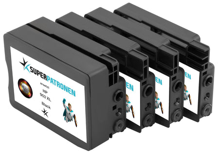 Kompatibel für HP 3HZ52AE / 953XL Tintenpatrone MultiPack Bk,C,M,Y, Inhalt 2000pg + 3x1600pg