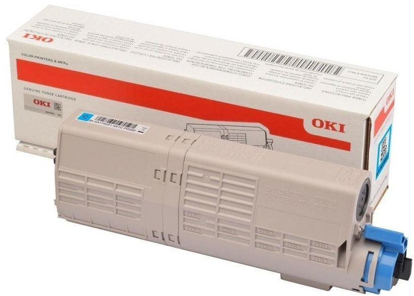 Original OKI 46490403 Toner-Kit cyan, 1.500 Seiten