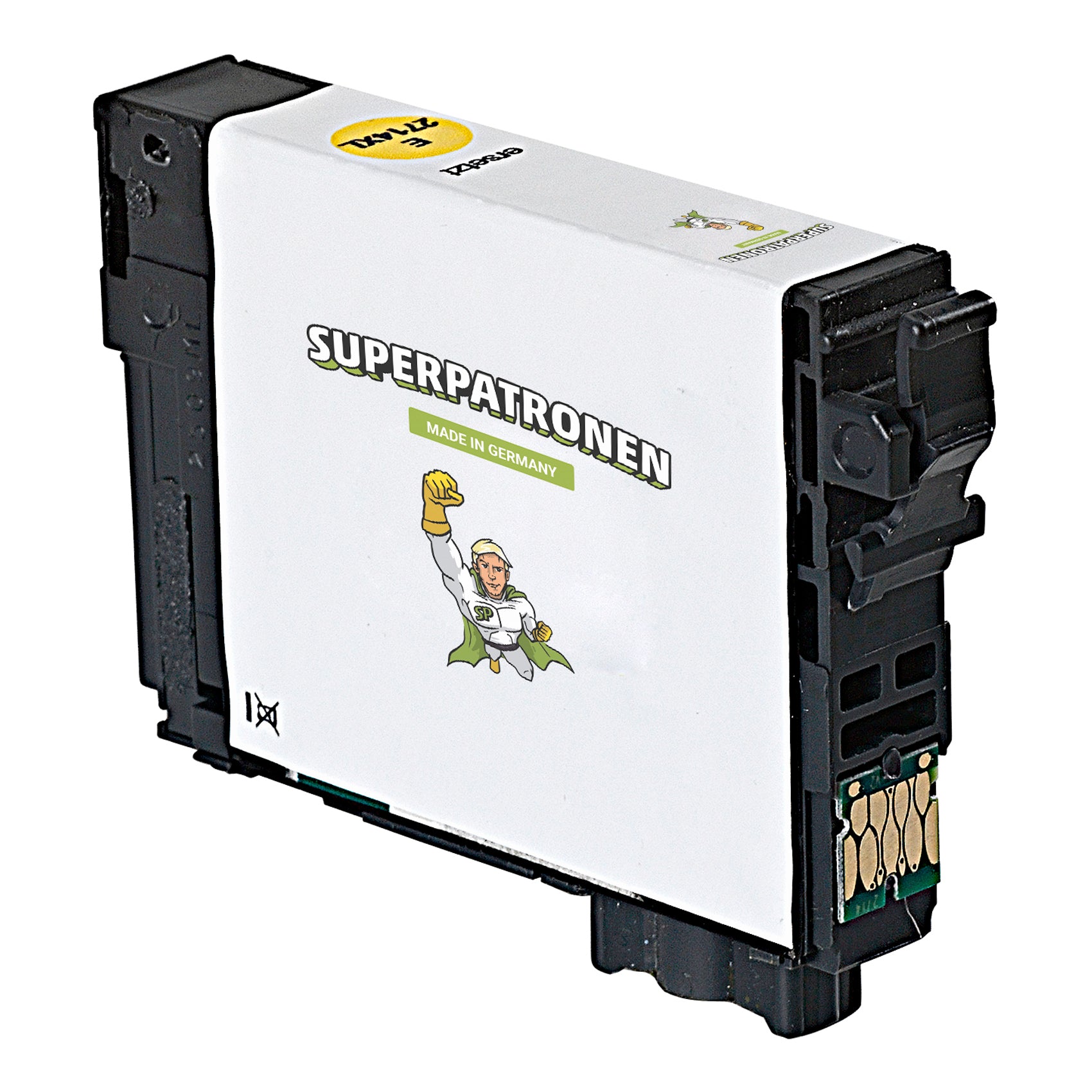 Kompatibel für Epson C13T27144010 / 27XL Tintenpatrone gelb, 1.100 Seiten, Inhalt 12 ml