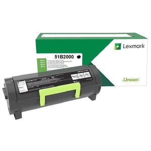 Original Lexmark 51B2000 Toner schwarz return program · 2.500 Seiten
