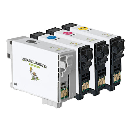 Kompatibel für Epson C13T27154010 / 27XL Tintenpatrone MultiPack Bk,C,M,Y, 1.100 Seiten, Inhalt VE=4