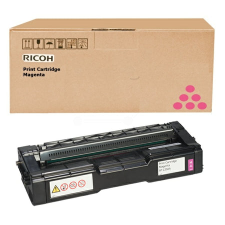 Original Ricoh 407533 Toner magenta, 4.000 Seiten