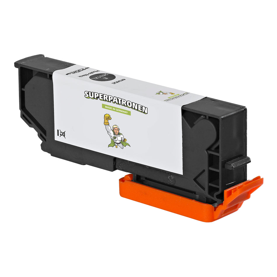 Kompatibel für Epson C13T26314010 / 26XL Tintenpatrone schwarz foto XL, 400 Seiten, Inhalt 10 ml