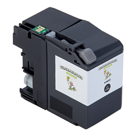 Kompatibel für Brother LC-129XLBK Tintenpatrone schwarz, 2.400 Seiten, Inhalt 48 ml