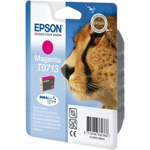 Original Epson T0713 Tintenpatrone magenta
