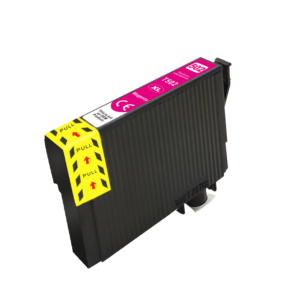Kompatibel für Epson C13T02W34010 / 502XL Tintenpatrone magenta, Inhalt 12 ml