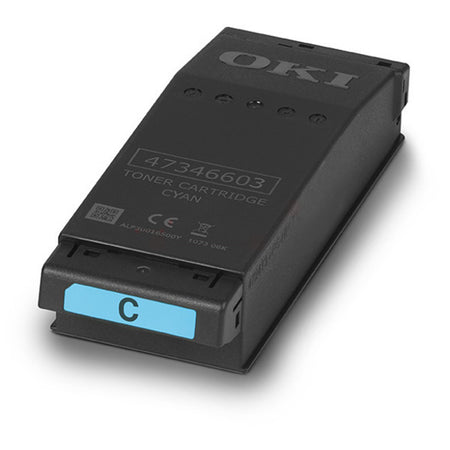 Original OKI 09006127 Toner-Kit cyan, 6.000 Seiten