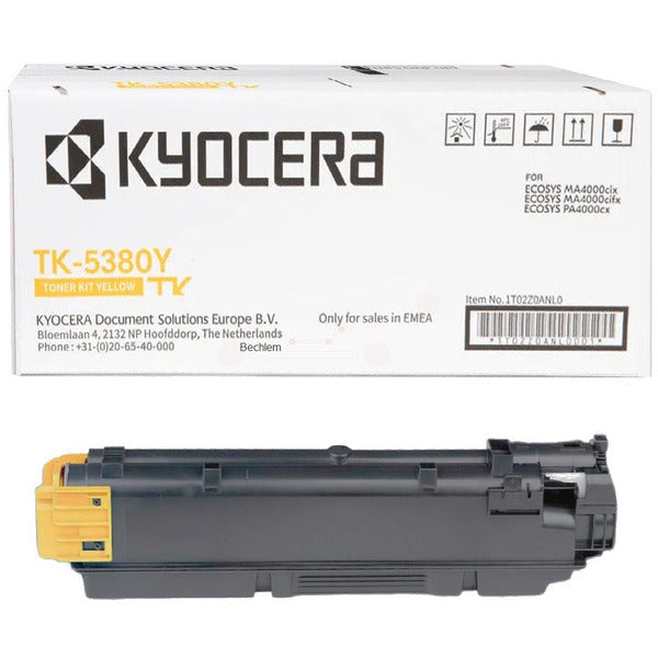Original Kyocera 1T02Z0ANL0 / TK-5380 Y Toner-Kit gelb, 10.000 Seiten