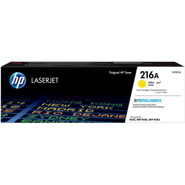 Original HP W2412A / 216A Tonerkartusche gelb, 850 Seiten