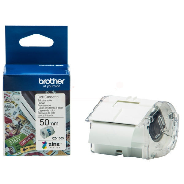 Original Brother CZ-1005 DirectLabel-Etiketten 50mm x 5m
