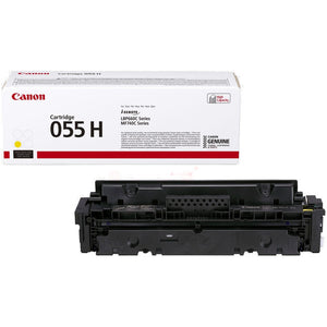 Original Canon 055H XL Toner gelb · 5.900 Seiten