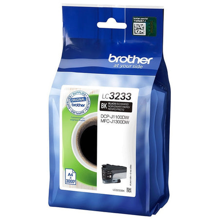 Original Brother LC-3233BK Tintenpatrone schwarz, 3.000 Seiten