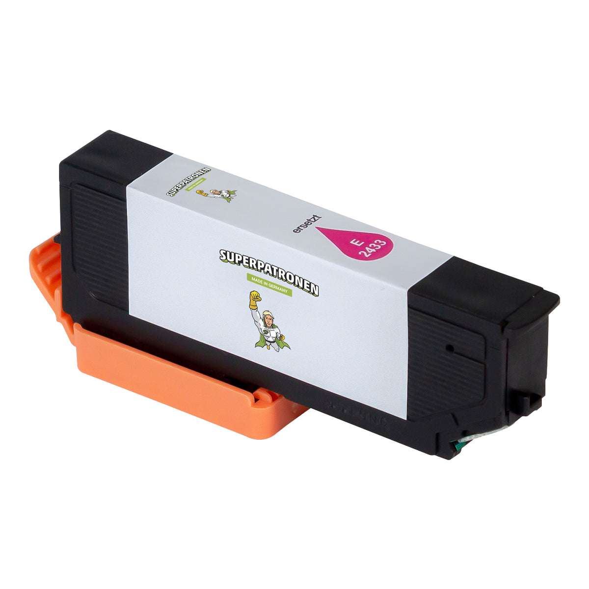 Kompatibel für Epson C13T24334010 / 24XL Tintenpatrone magenta, 740 Seiten, Inhalt 9 ml