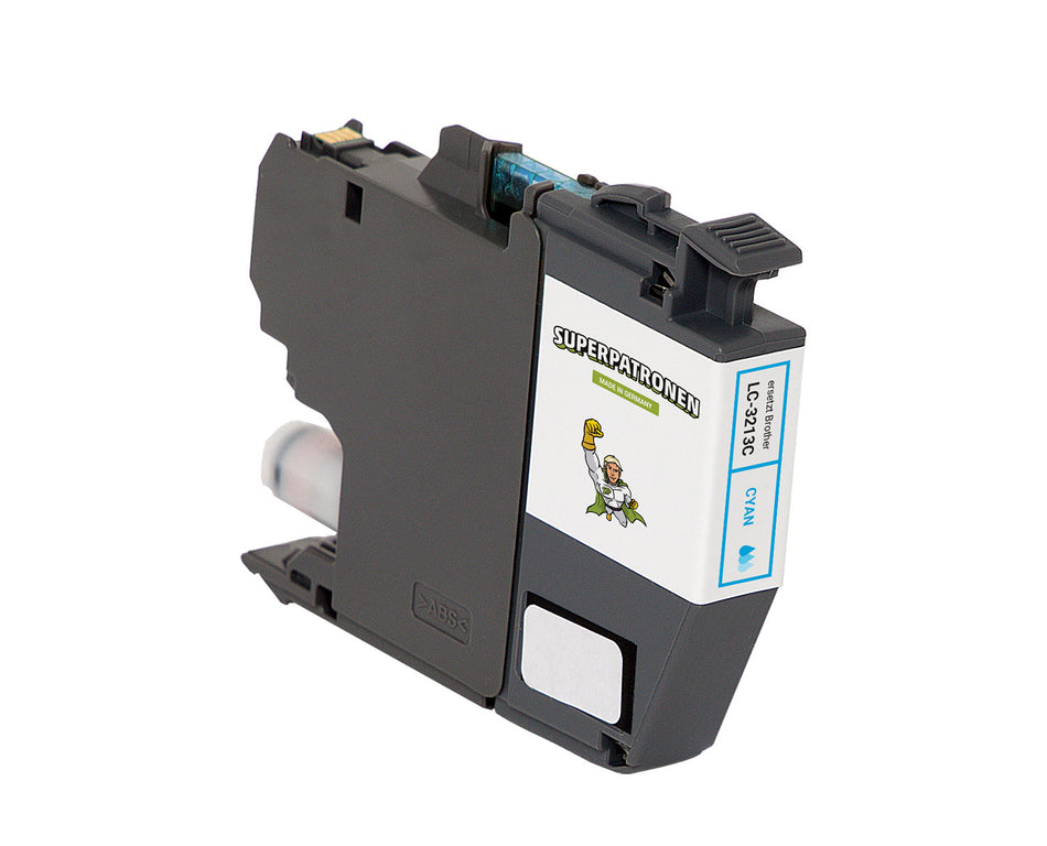 Kompatibel für Brother LC-3213C Tintenpatrone cyan, 400 Seiten