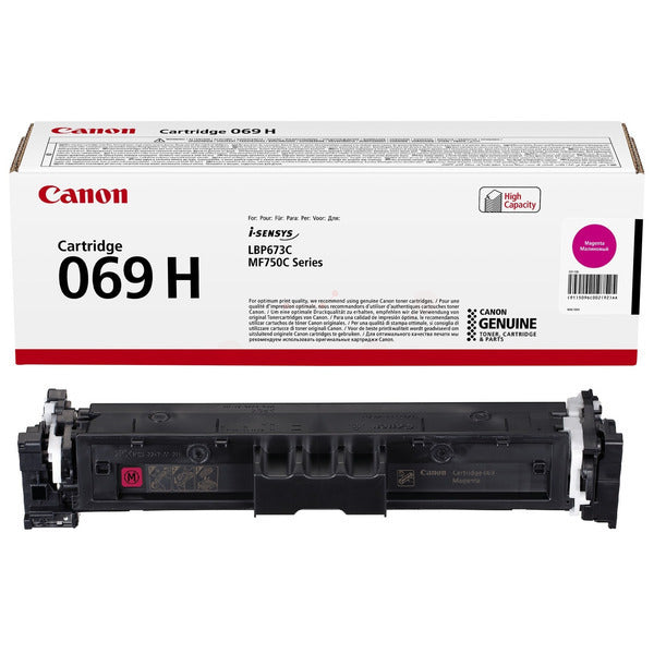 Original Canon 5096C002 / 069H Tonerkartusche magenta High-Capacity, 5.500 Seiten