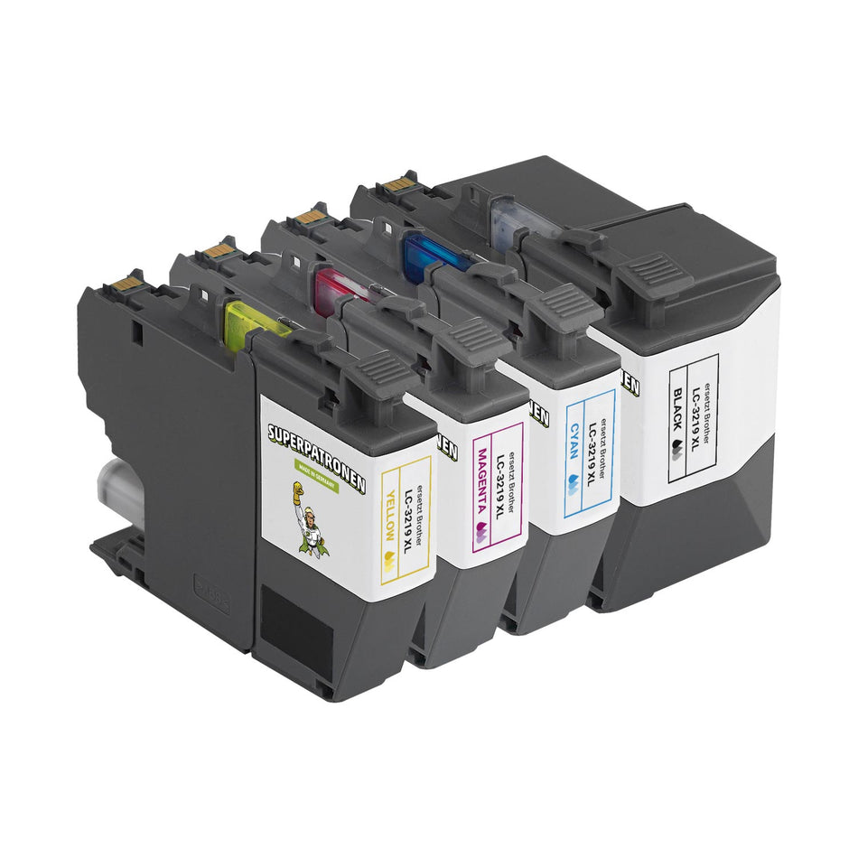 Kompatibel für Brother LC-3219XLVALDR Tintenpatrone MultiPack Bk,C,M,Y Blister, Inhalt 60ml + 3x20ml
