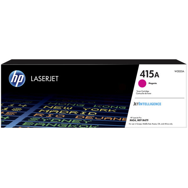 Original HP W2033A / 415A Tonerkartusche magenta, 2.100 Seiten