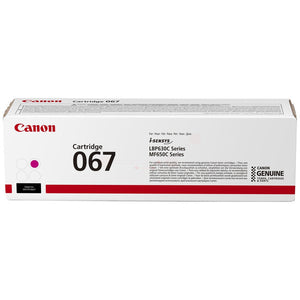 Original Canon 067 Toner magenta · 1.250 Seiten
