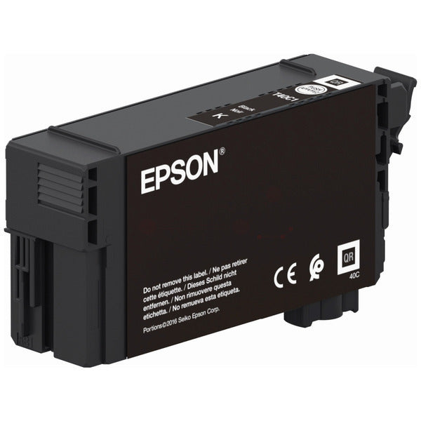Original Epson C13T40C140 / T40 Tintenpatrone schwarz, Inhalt 50 ml