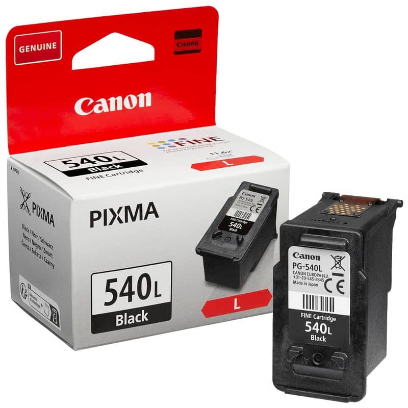 Original Canon 5224B001 / PG-540 L Druckkopfpatrone schwarz pigmentiert, 300 Seiten, Inhalt 11 ml