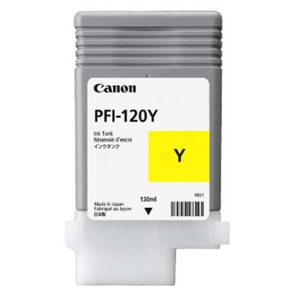 Original Canon 2888C001 / PFI-120 Y Tintenpatrone gelb, Inhalt 130 ml