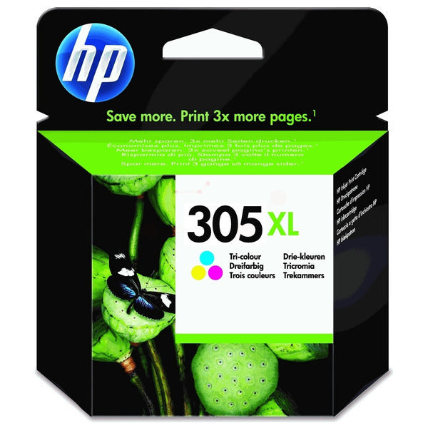 Original HP 3YM63AE / 305XL Druckkopfpatrone color High-Capacity, 200 Seiten